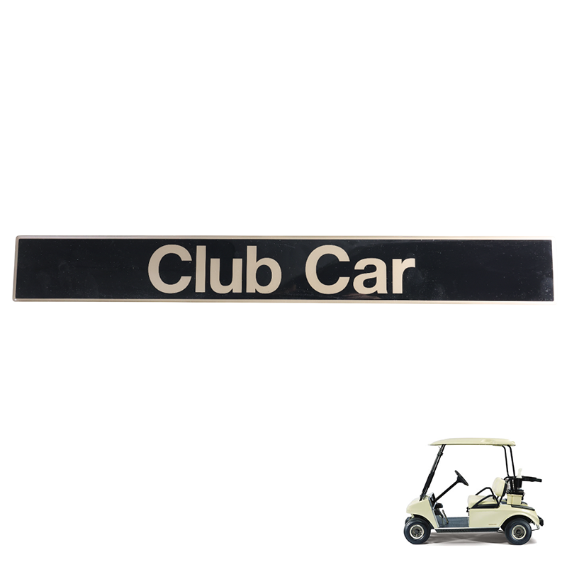 Golf Equipment Logo - Emblema Adesivo Frontal Club Car DS