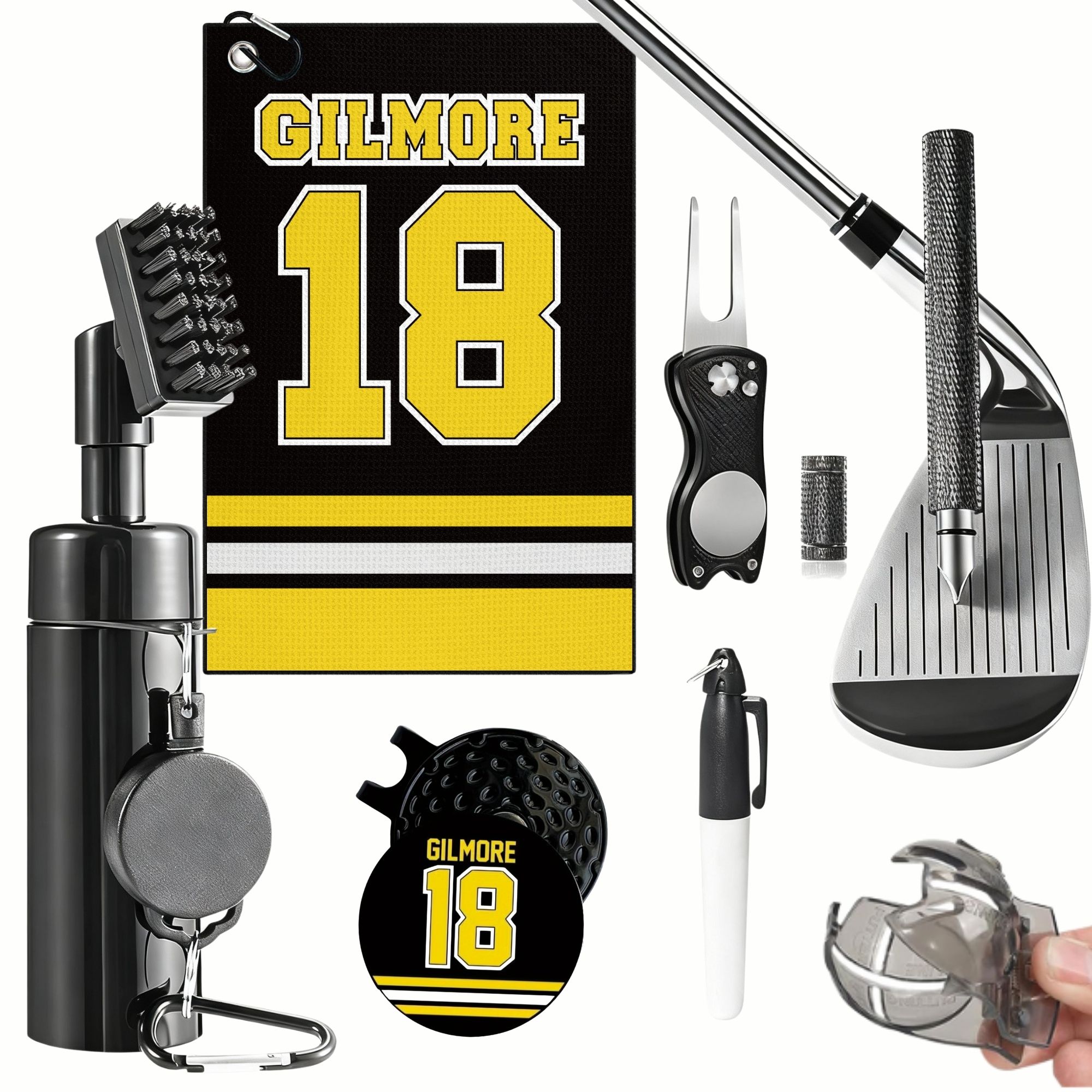 Divot Repair Tool - Kit Completo de Limpeza para Tacos