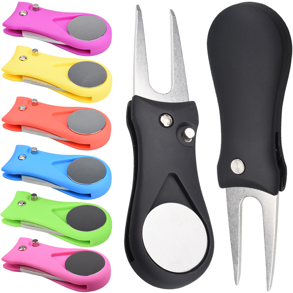 Divot Repair Tool - 1 pçs dobrável ferramenta de reparo
