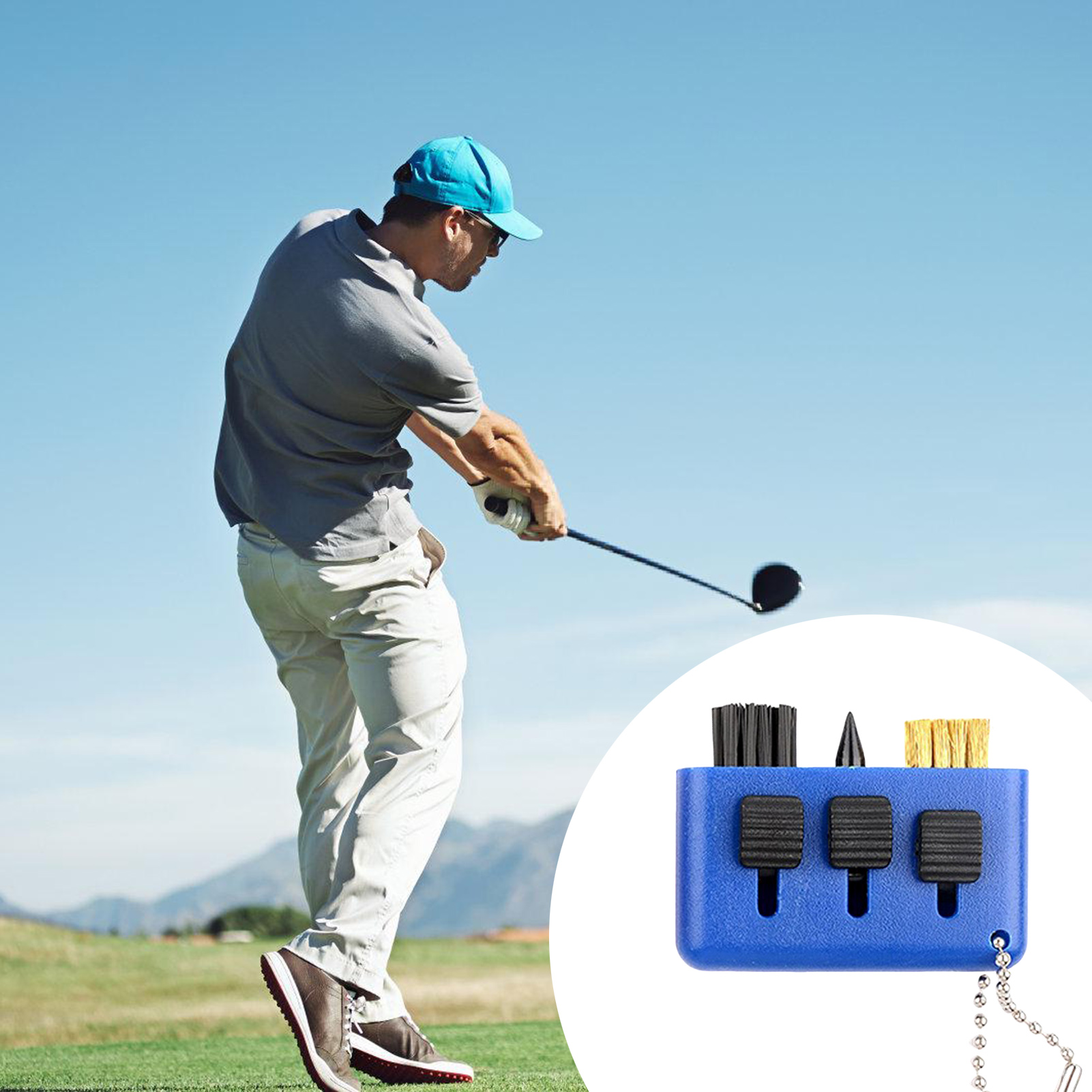 Golf Equipment To Improve Your Game - Ferramenta de limpeza de golfe retrátil
