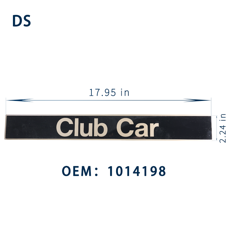Emblema Adesivo Frontal Club C - Golf Equipment Logo avaliação e preço