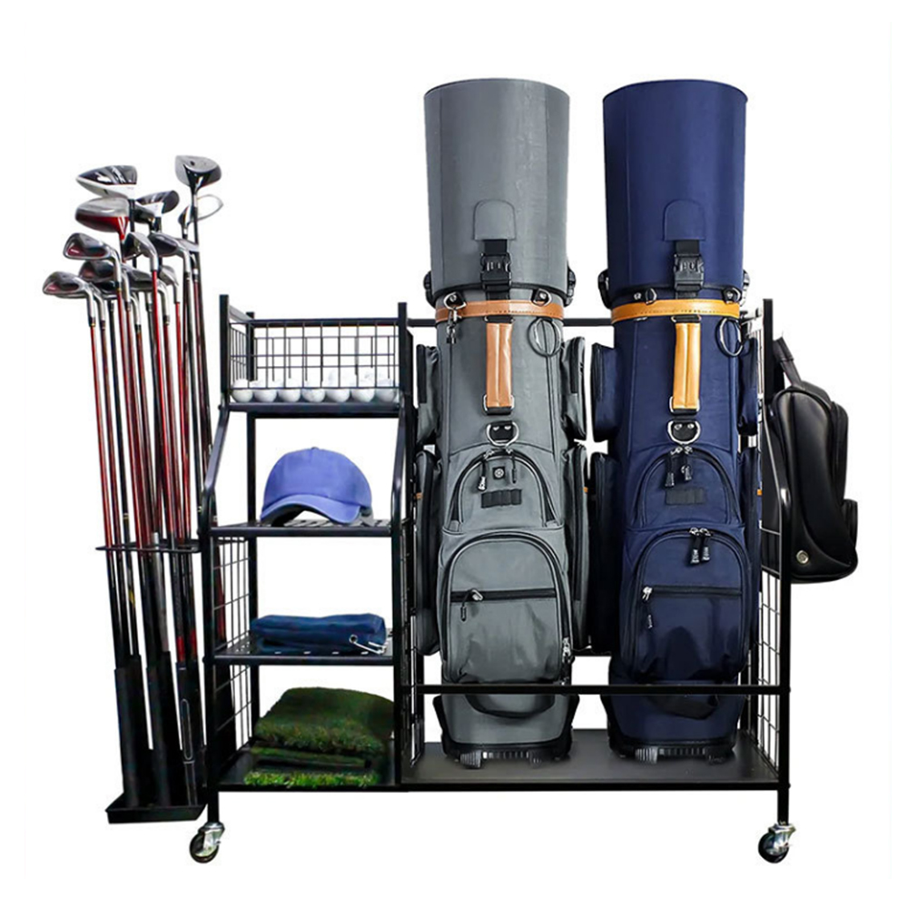 Rack organizador de garagem pa - Golf Equipment Organizer For Garage avaliação e preço