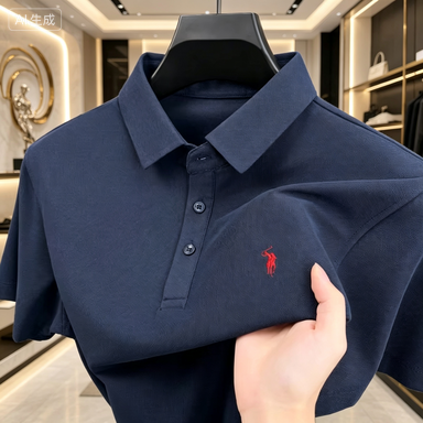 Camisa Polo Clássica Masculina - Golf Equipment Logo avaliação e preço
