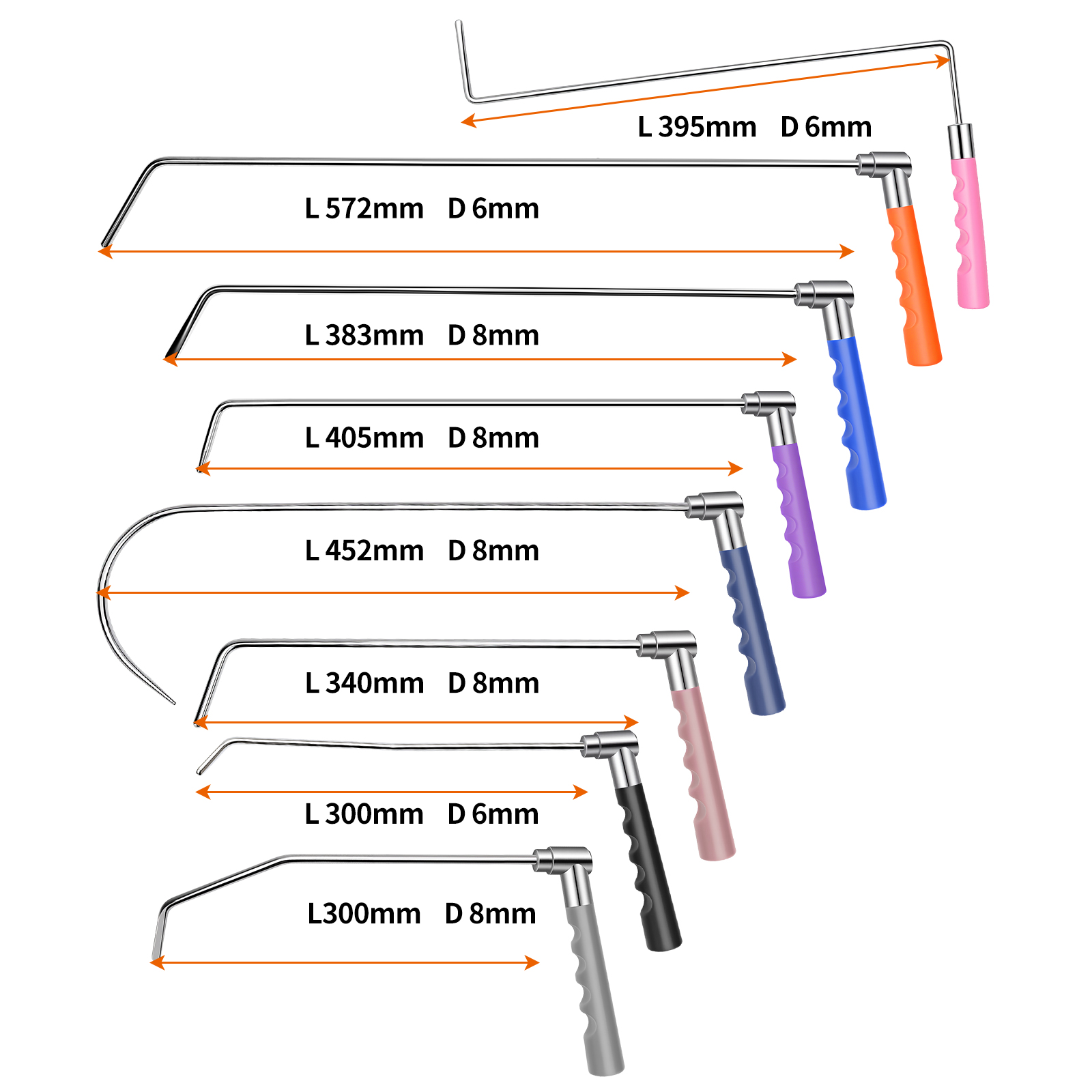 Conjunto de 8 Peças de Varas p - Divot Repair Tool avaliação e preço