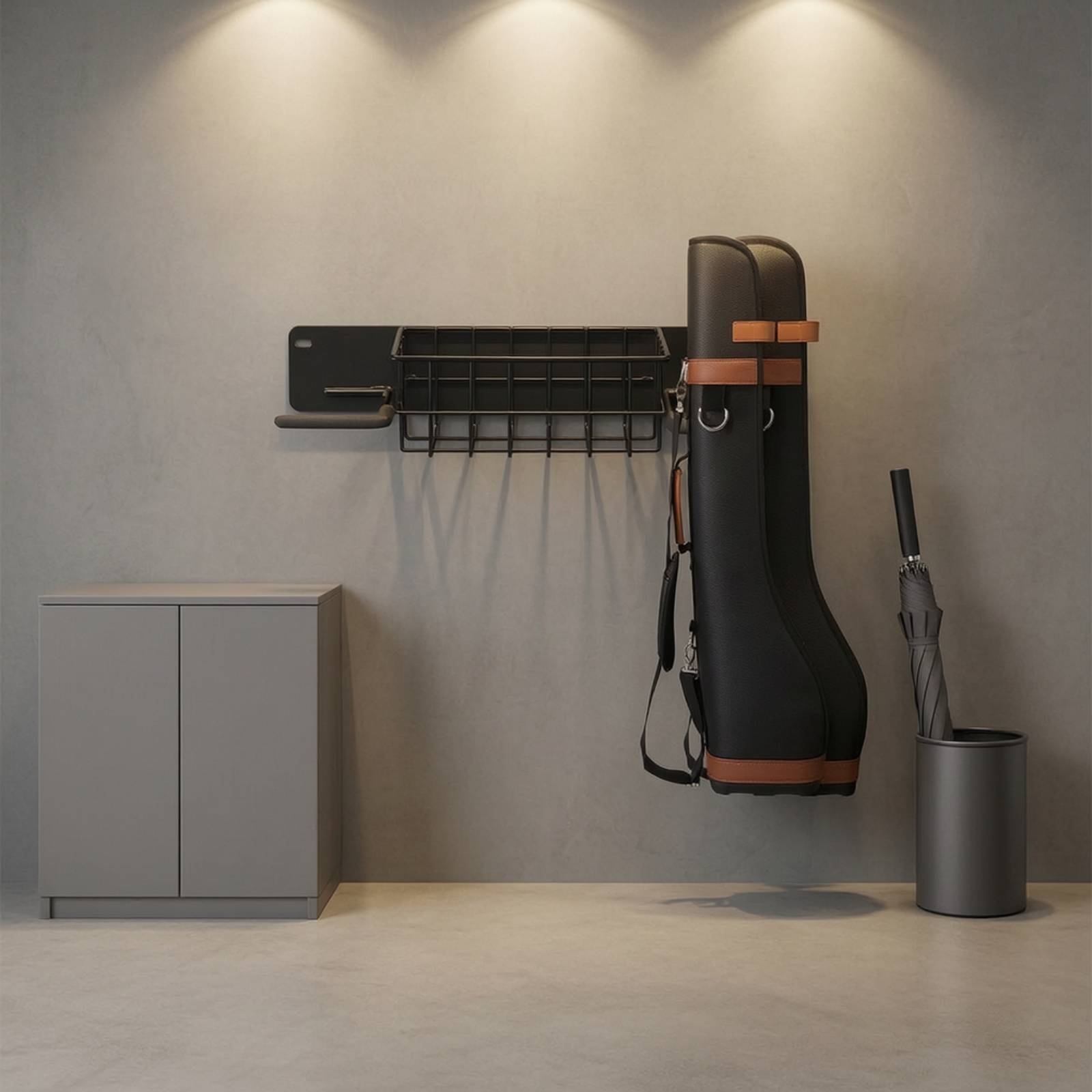 Suporte de Armazenamento para  - Golf Equipment Organizer For Garage avaliação e preço