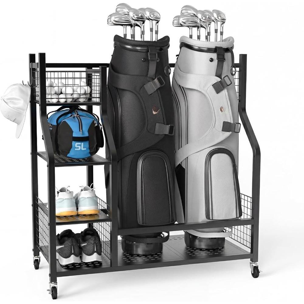 Suporte Organizador de Equipam - Golf Equipment Organizer For Garage avaliação e preço